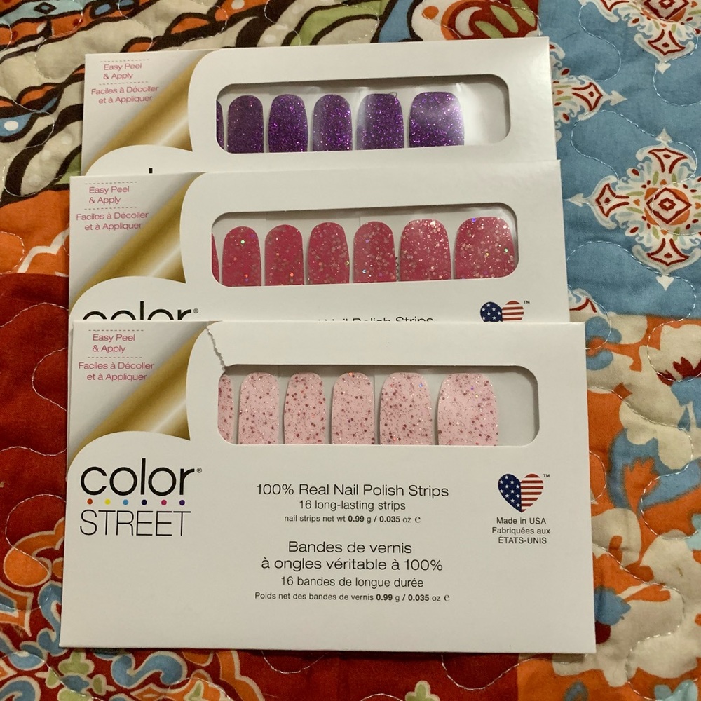 ✨💅🏻RETIRED Color Street glitter bundle